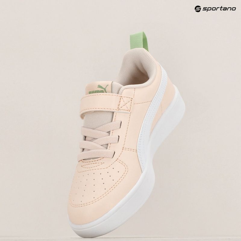 PUMA Rickie AC+ PS rosebay/puma white/pure green children's shoes 9