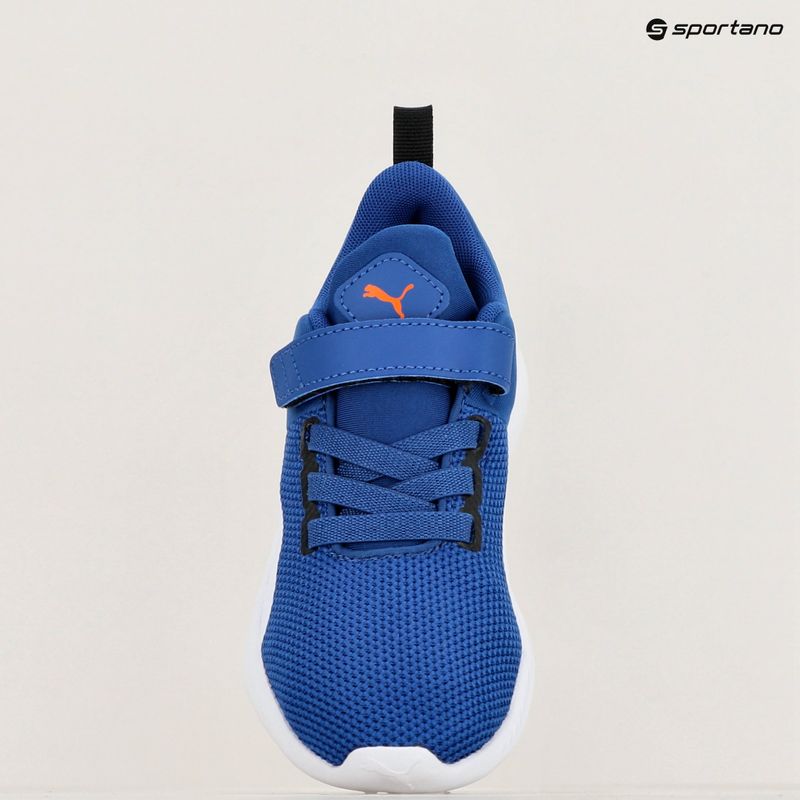 PUMA Flyer Runner V PS children's shoes cobalt glaze/puma white/puma black 9