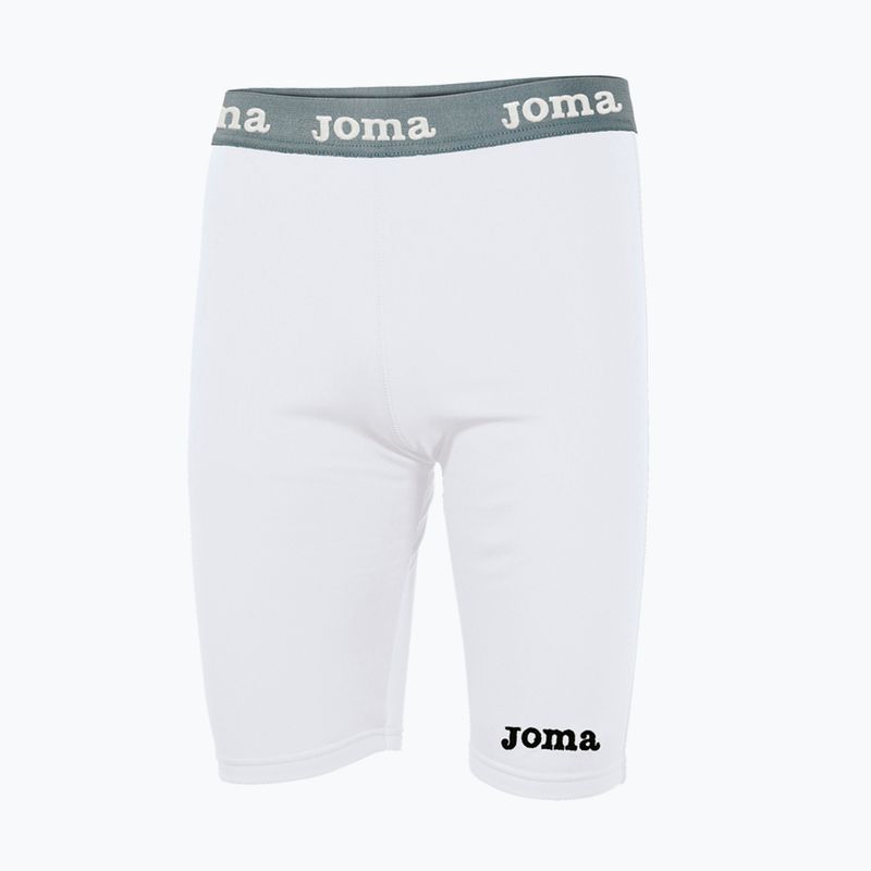 Men's thermoactive shorts Joma Warm Fleece blanco