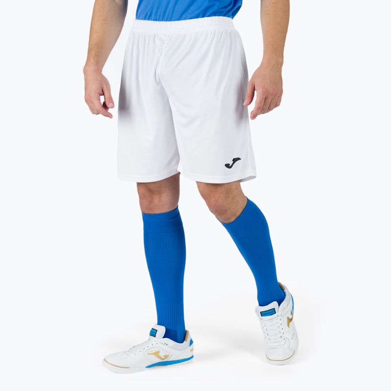 Men's Joma Nobel football shorts white 100053