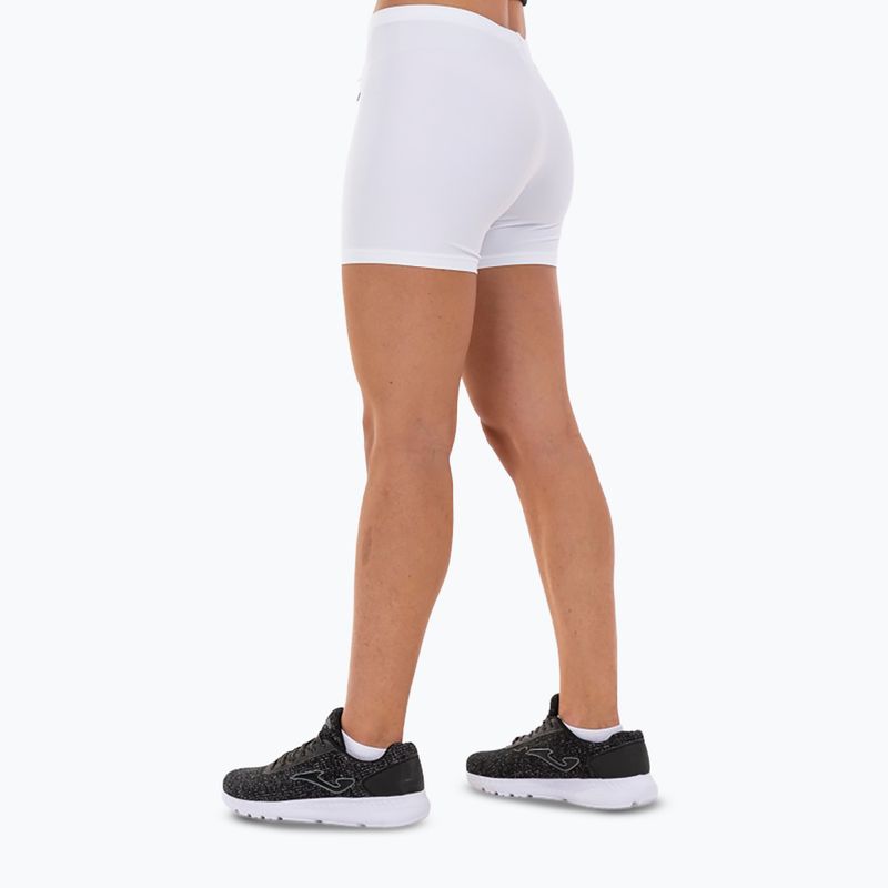Women's running shorts Joma Lycra white 4