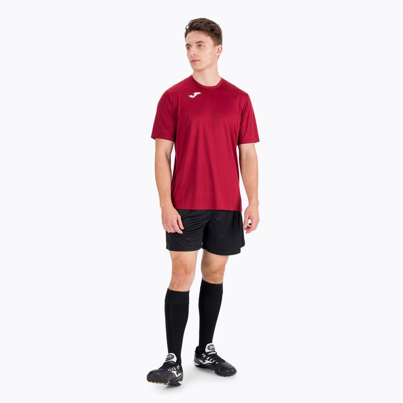 Joma Combi SS football shirt maroon 100052 2
