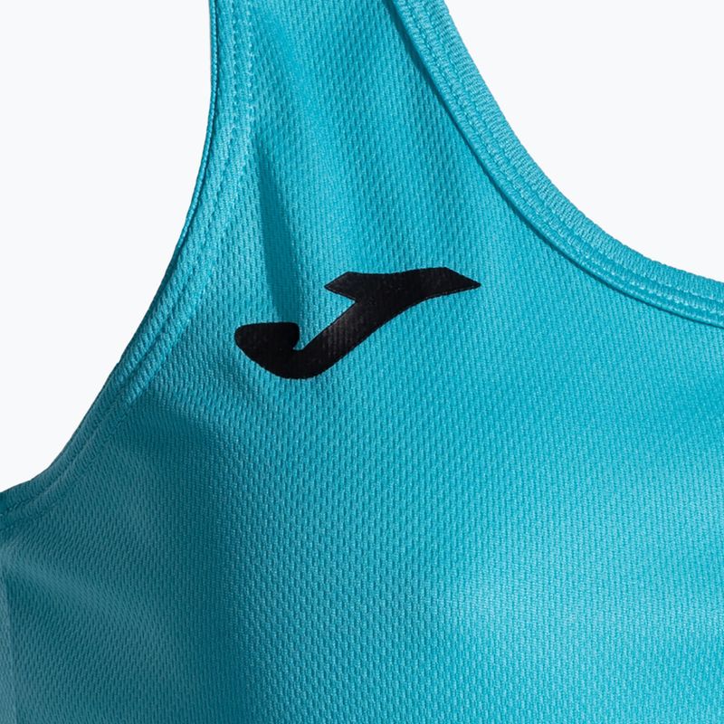 Women's running shirt Joma Siena II turquoise 3