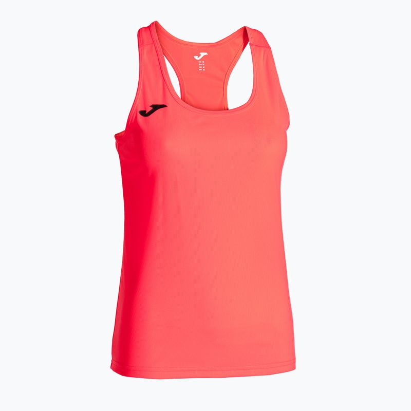 Women's running shirt Joma Siena II coral fluor