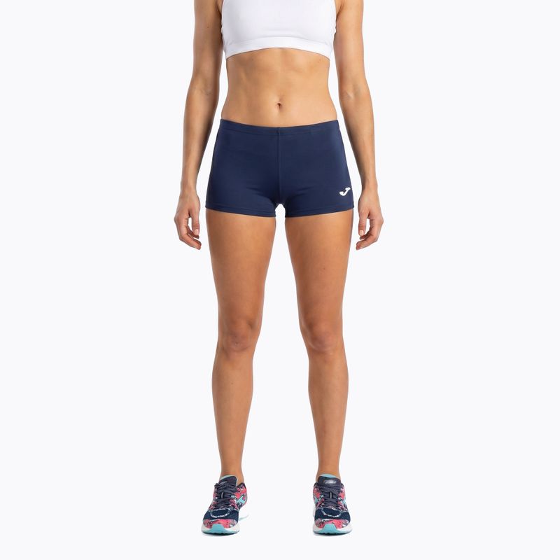 Women's Joma Elastic Running Shorts dark navy