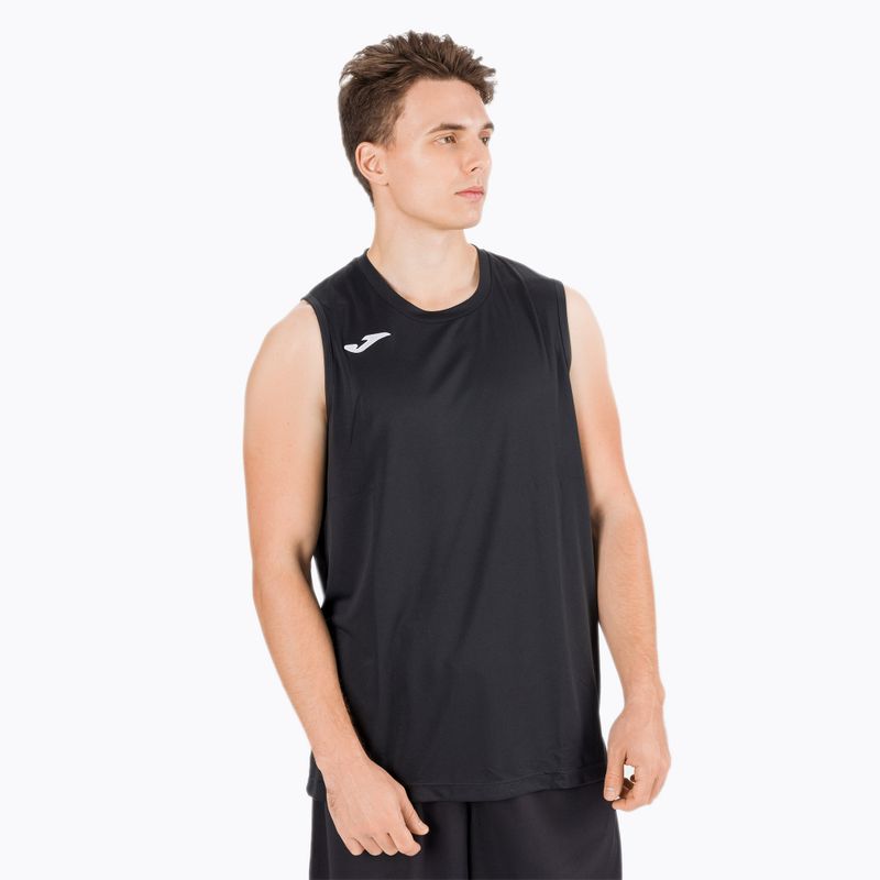 Men's basketball jersey Joma Combi Basket black 101660.100