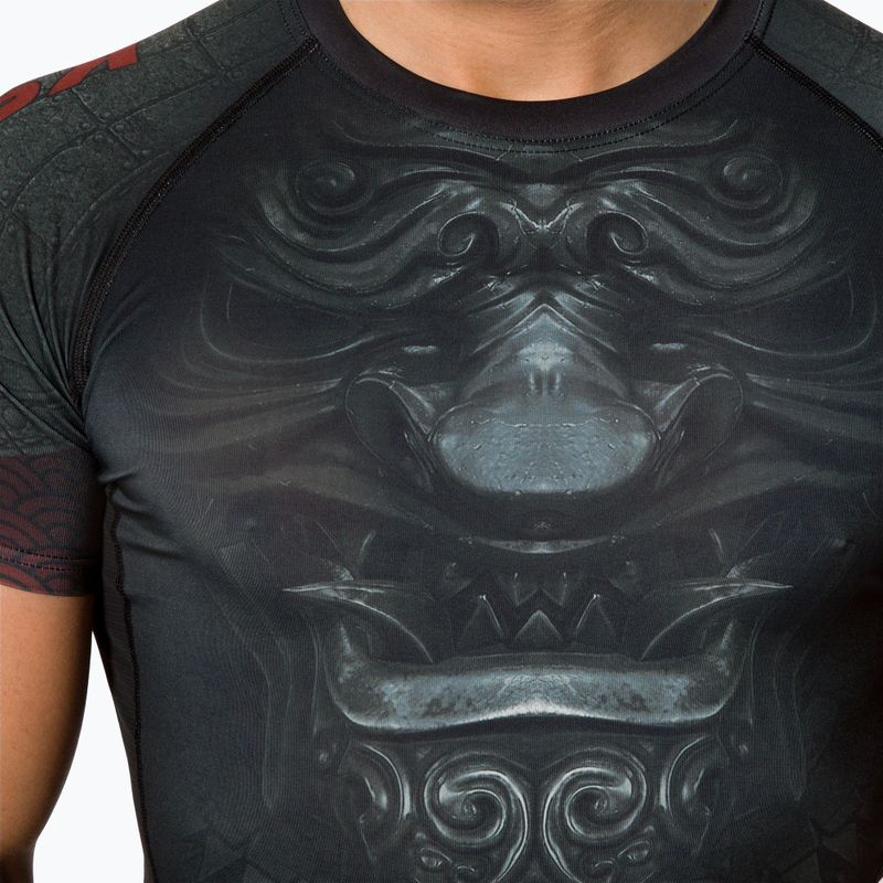 KSW Last Samurai men's rashguard black 4