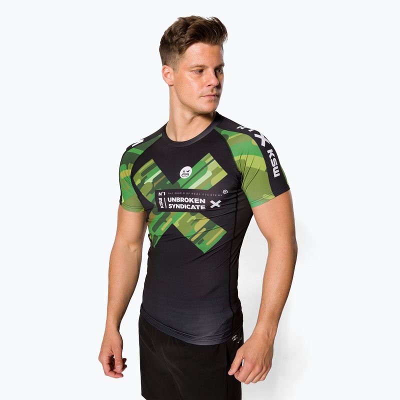 Men's Rashguard KSW Camo black
