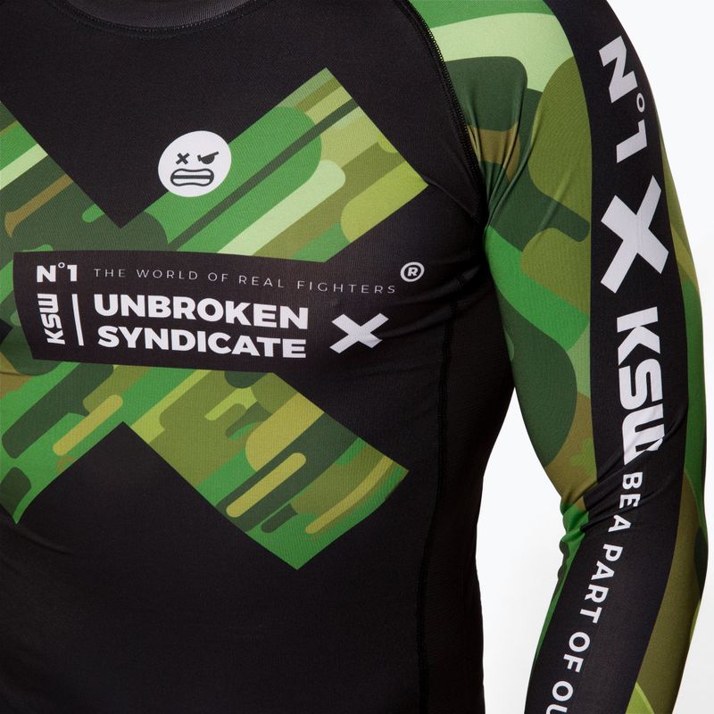 Men's KSW Camo LS Rashguard black 4