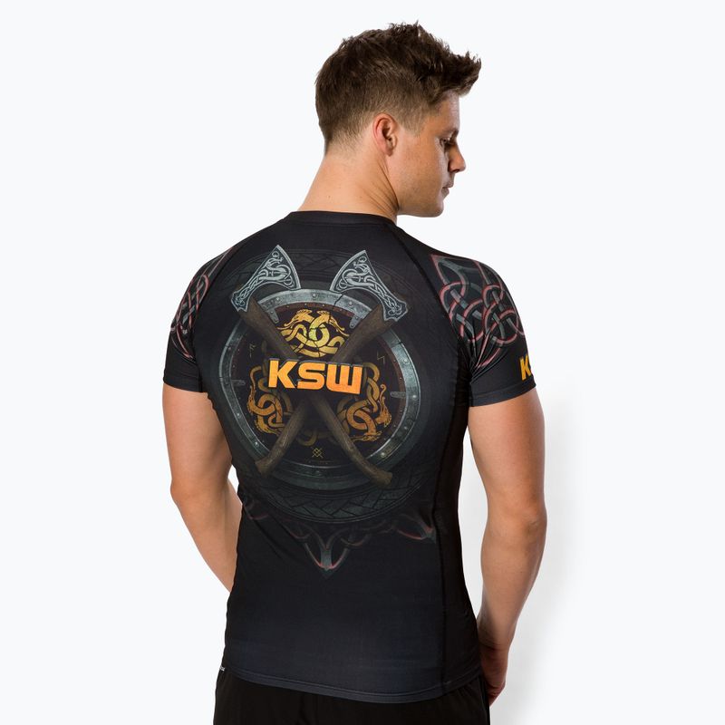 Men's KSW Mad Viking Rashguard black 3