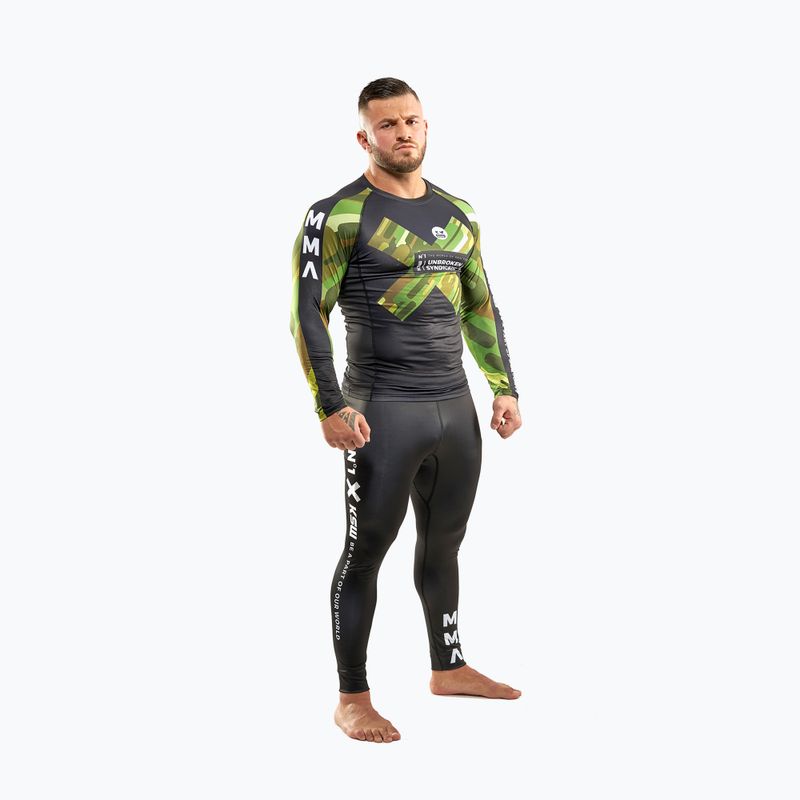 Men's MMA leggings KSW Camo black