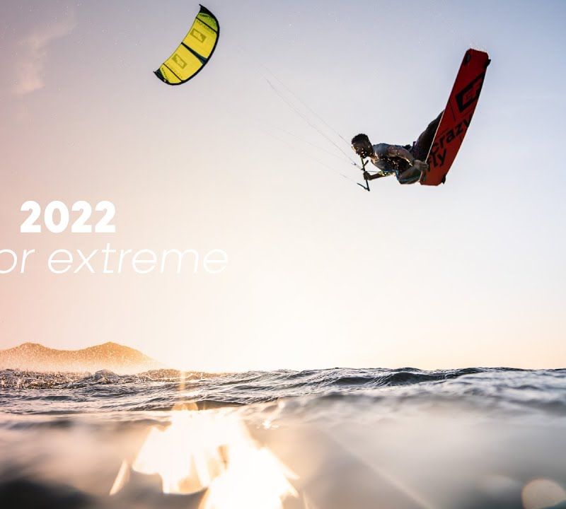 CrazyFly Raptor Extreme grey-red kiteboard T002-0299 7