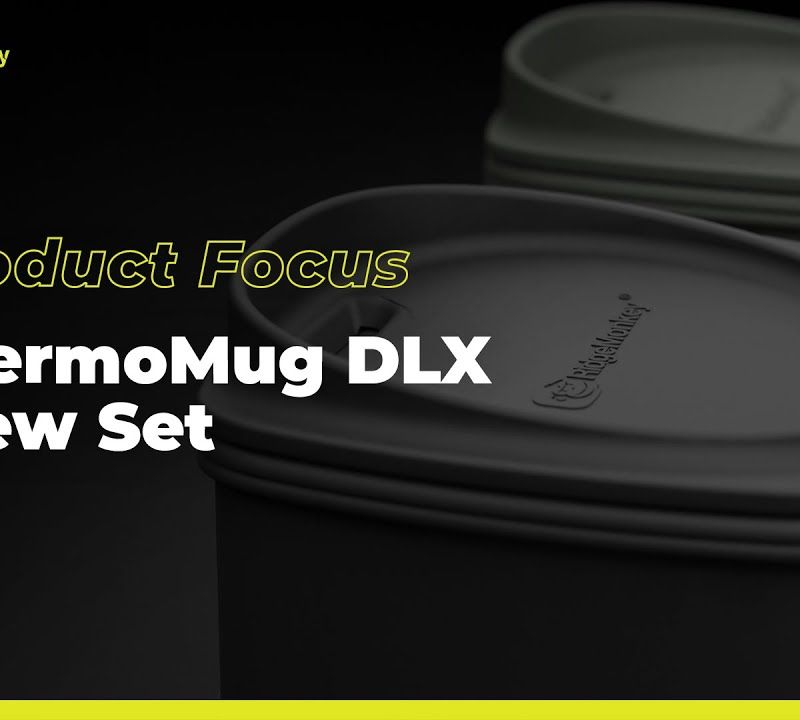 RidgeMonkey ThermoMug DLX Brew Set mug grey RM550 7
