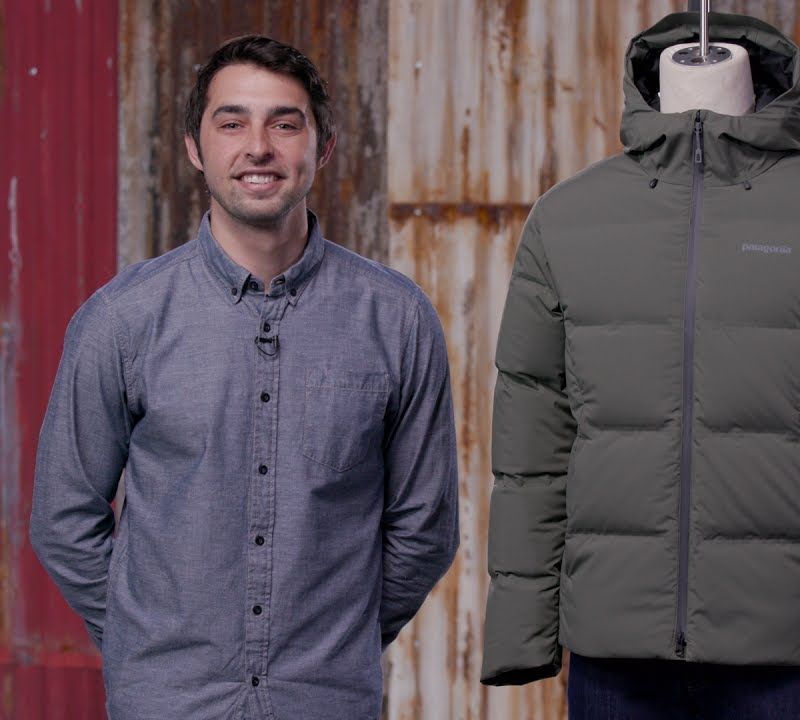 Men's Patagonia Jackson Glacier down jacket black 7