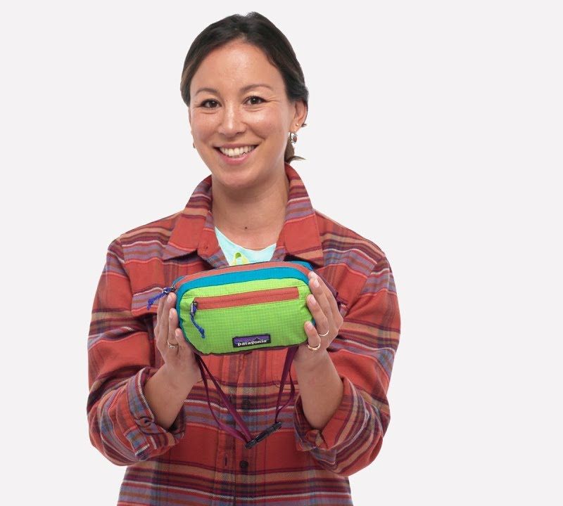 Patagonia Ultralight Black Hole Mini Hip Pack 1 l burl red 6