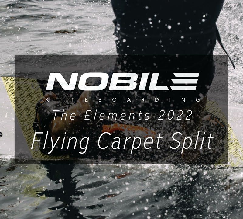Nobile Flying Carpet Split kiteboard black-grey K22 7