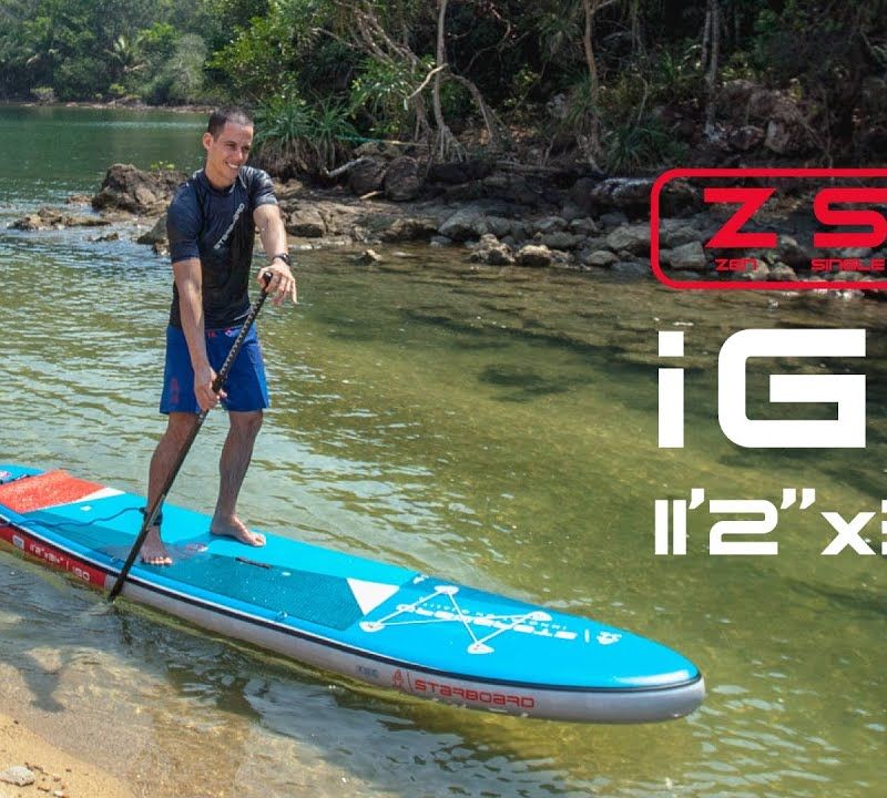 Starboard iGO Zen S 11'2" SUP board blue 16