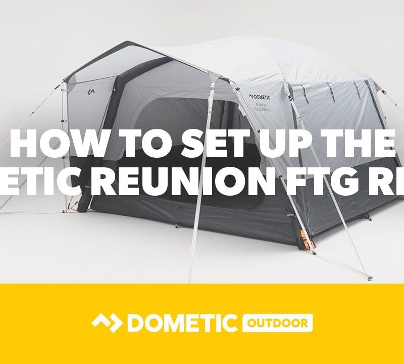 Dometic Reunion Ftg 4X4 Redux salt/mist 4-person camping tent 13