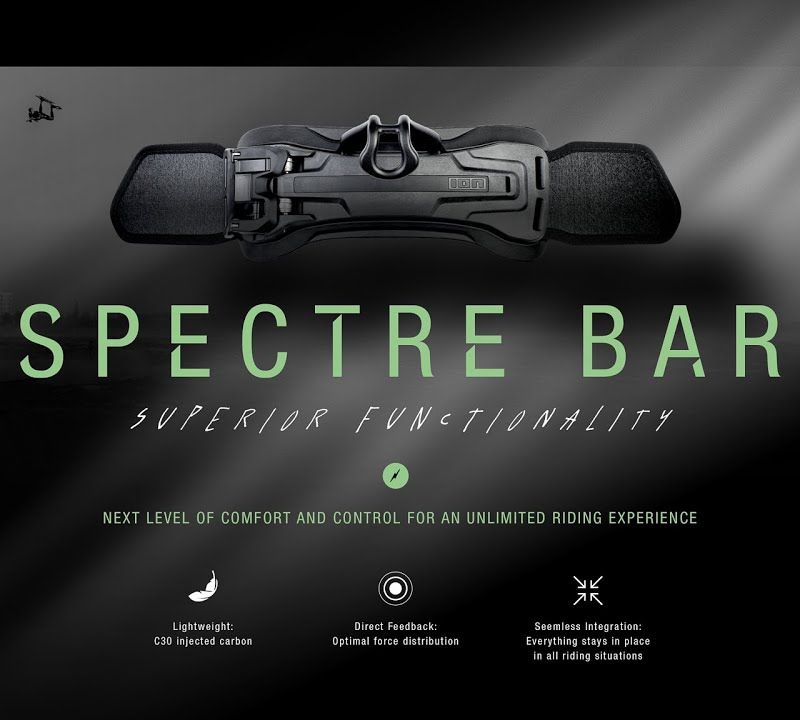 Men's windsurfing trapeze ION Radium black 48220-7278 7