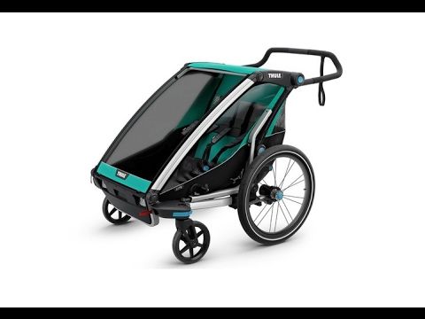 Thule Chariot Lite two-person bike trailer green 10203022 11