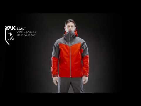 BLACKYAK men's rain jacket Barzona Fiery Red 1910009I8 10