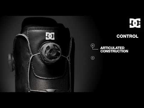 Men's snowboard boots DC Control black/white 14