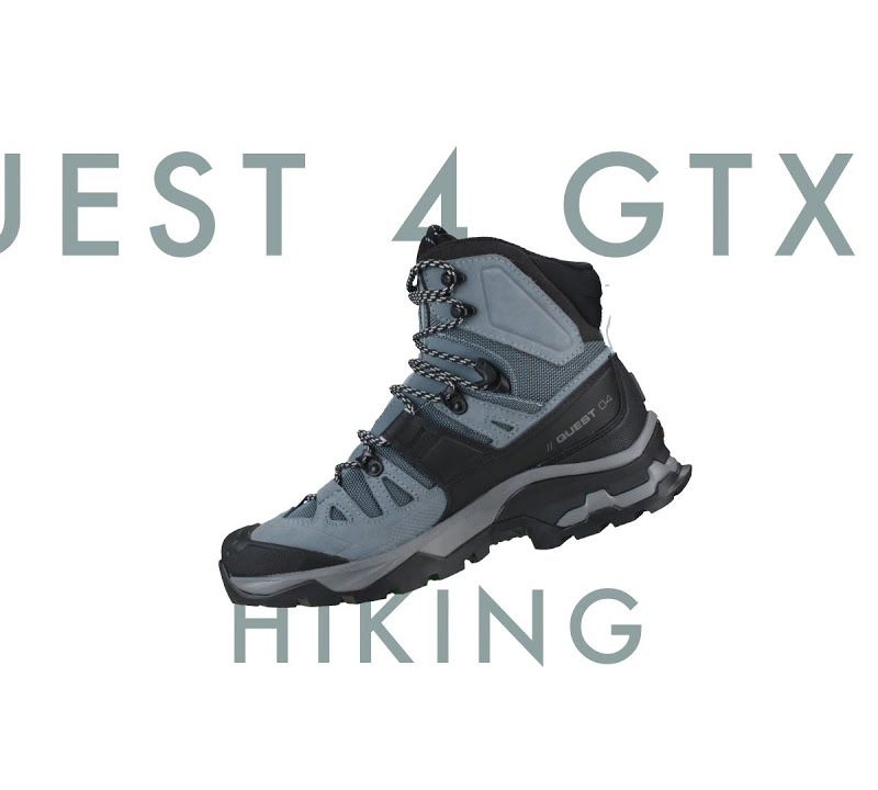 Women's trekking boots Salomon Quest 4 GTX magnet/black/sun 20