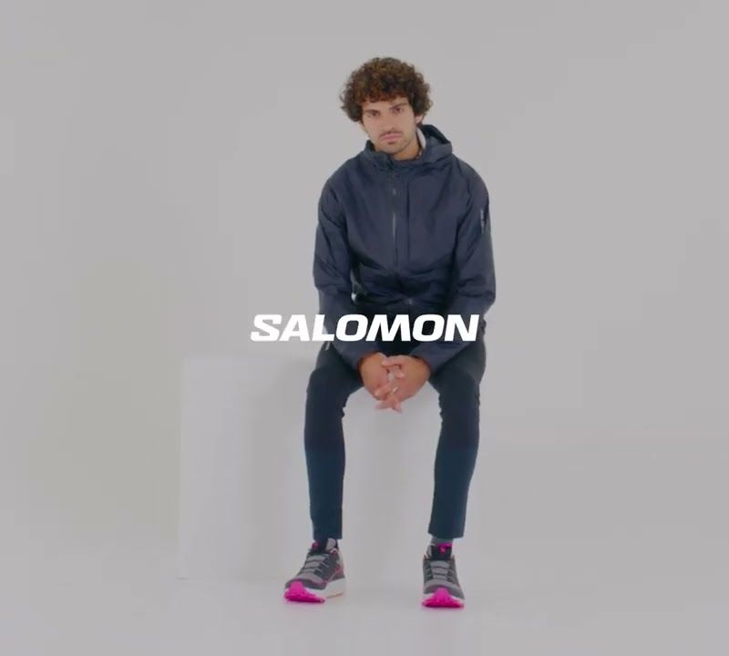 Salomon Thundercross men's running shoes black/quiet shade/fiery coral 18