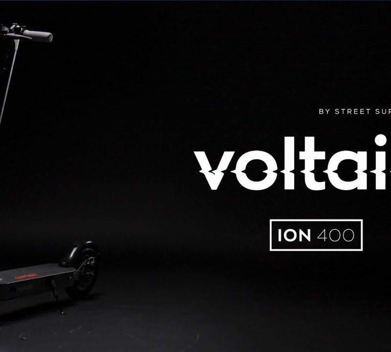 Street Surfing Voltaik Ion 400 electric scooter grey 11