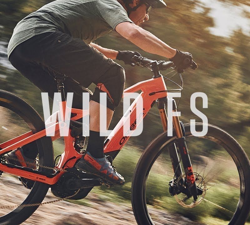 Orbea Wild FS H10 silver electric bike M34718WB 14