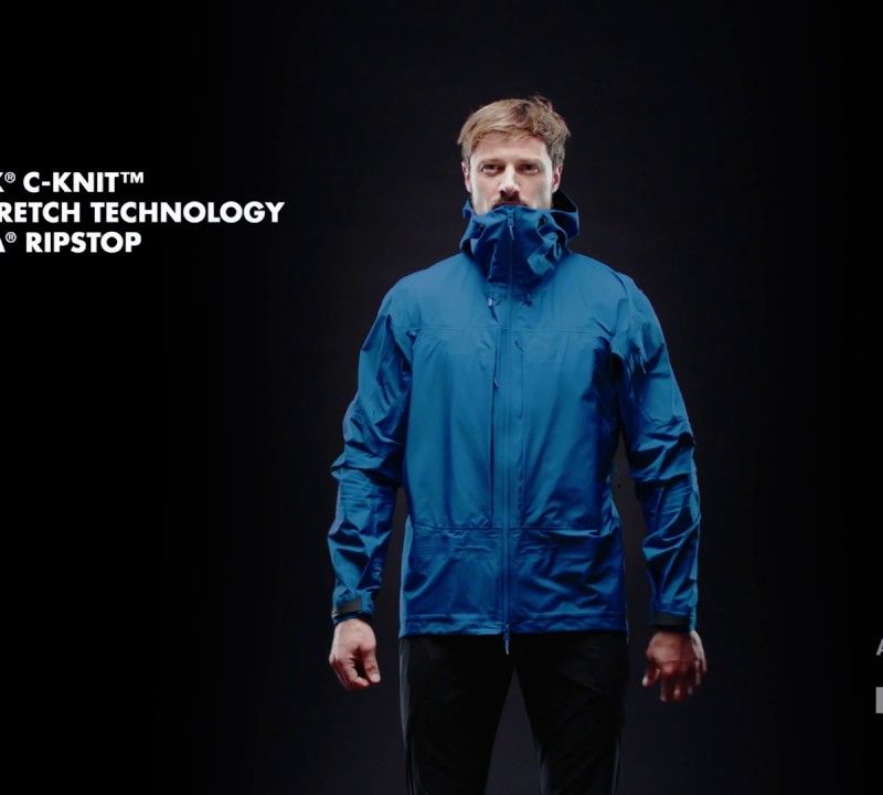 Men's BLACKYAK Brangus rain jacket black 181006200 4