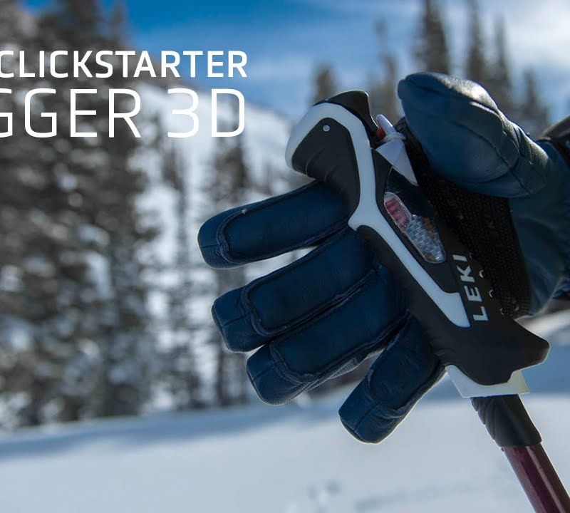 LEKI Carbon 14 3D ski poles black 7