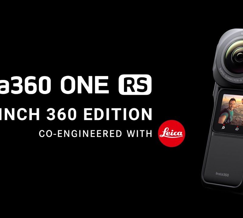 Insta360 ONE RS 1-Inch 360 Edition camera black CINRSGP/D 13