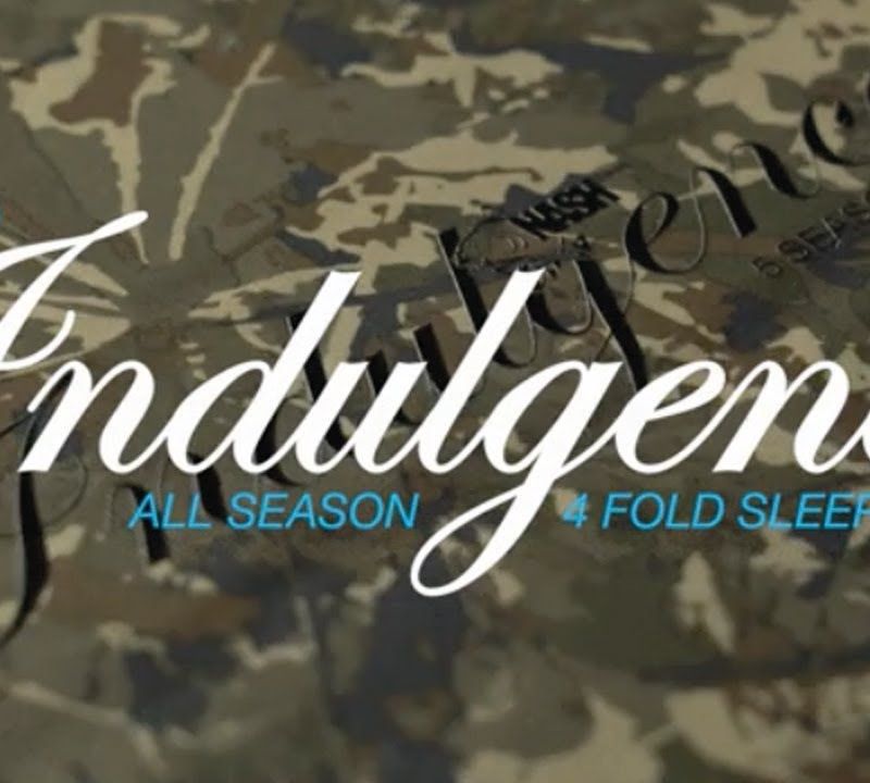 Nash Tackle Indulgence MF60 All Season 4 Fold brown bed T9490 7