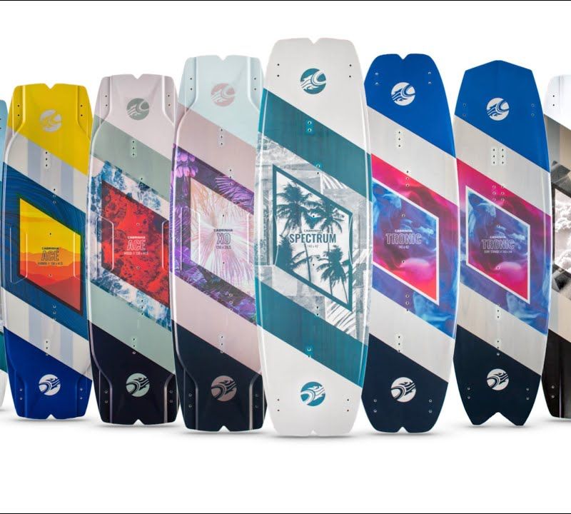 Cabrinha Spectrum blue and white kiteboard K2TTSPCTM136XXX 12