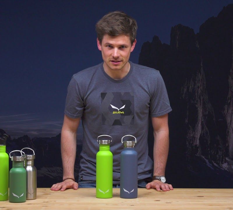 Salewa Aurino BTL steel bottle 750 ml dark green 00-0000000514 6