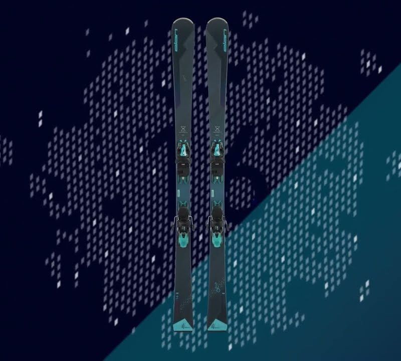 Women's downhill ski Elan Insomnia 12 C PS + ELW 9 blue ACEHPV21 15