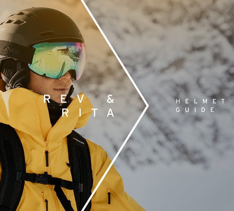 HEAD men's ski helmet Rev white 323641 5