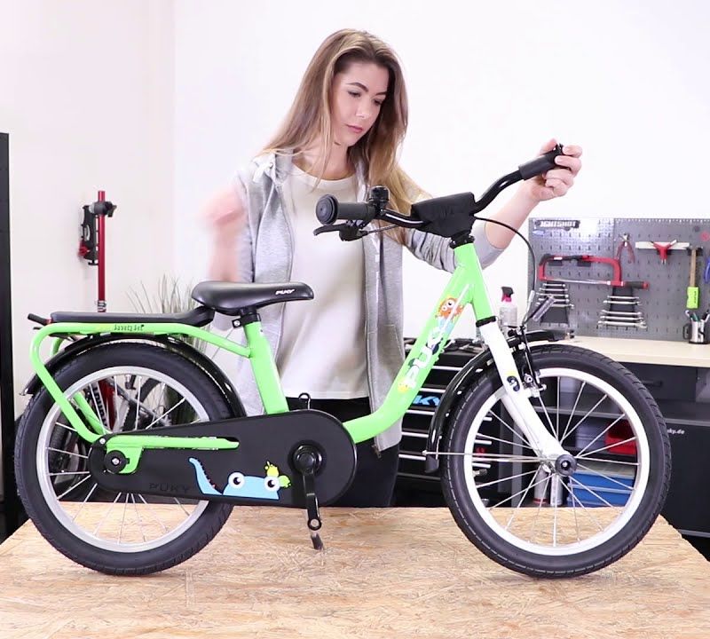 PUKY Steel 16 kiwi/white children's bike 3
