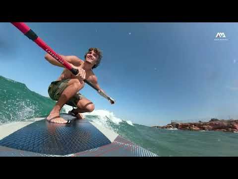 Aqua Marina Wave 2.65m SUP board navy blue BT-22WA 12