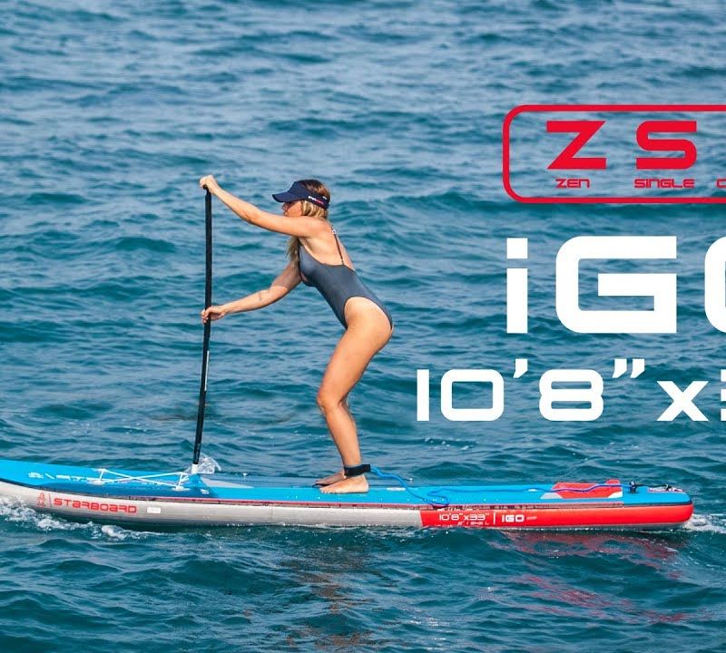 SUP Starboard iGO Zen SC 10'8" blue 13