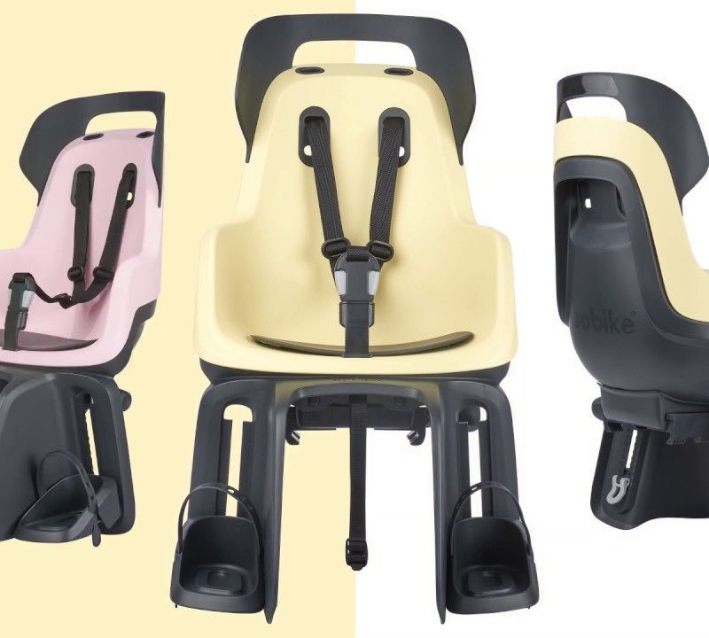 Rear frame bicycle seat bobike Go 1P grey 8012400005 9