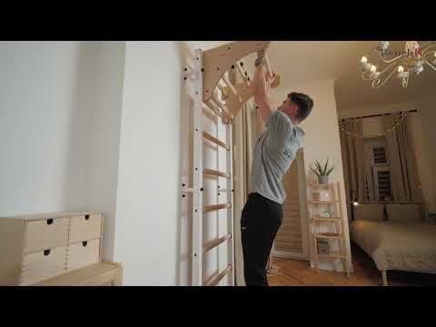 BenchK gymnastics ladder white BK-211W+A204 6