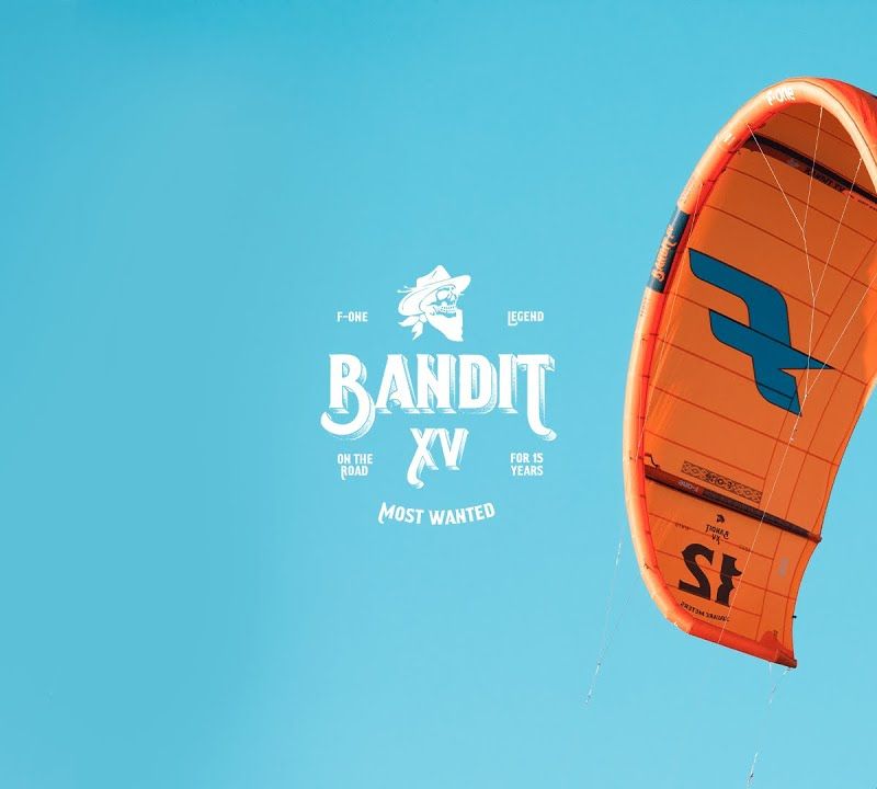 F-ONE Bandit XV kite kitesurfing orange 77221-0101-B-7 8