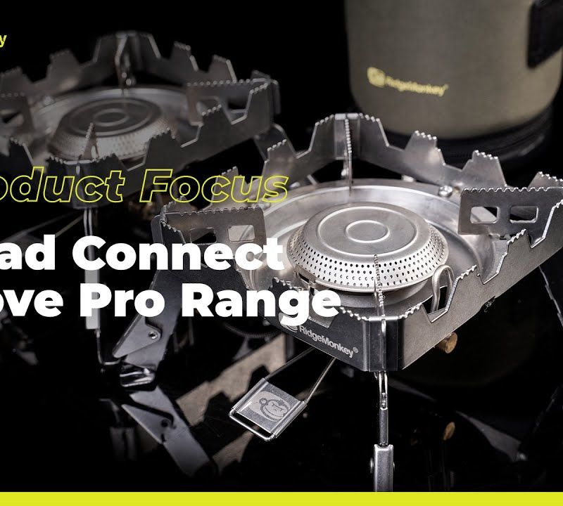 RidgeMonkey Quad Stove Pro silver RM183 burner 3