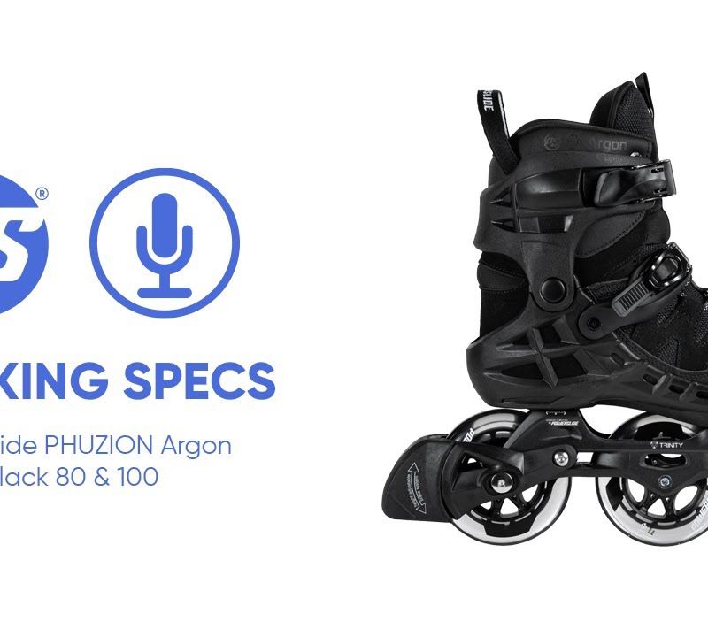 Powerslide Phuzion Argon 80 men's roller skates black 940666 15