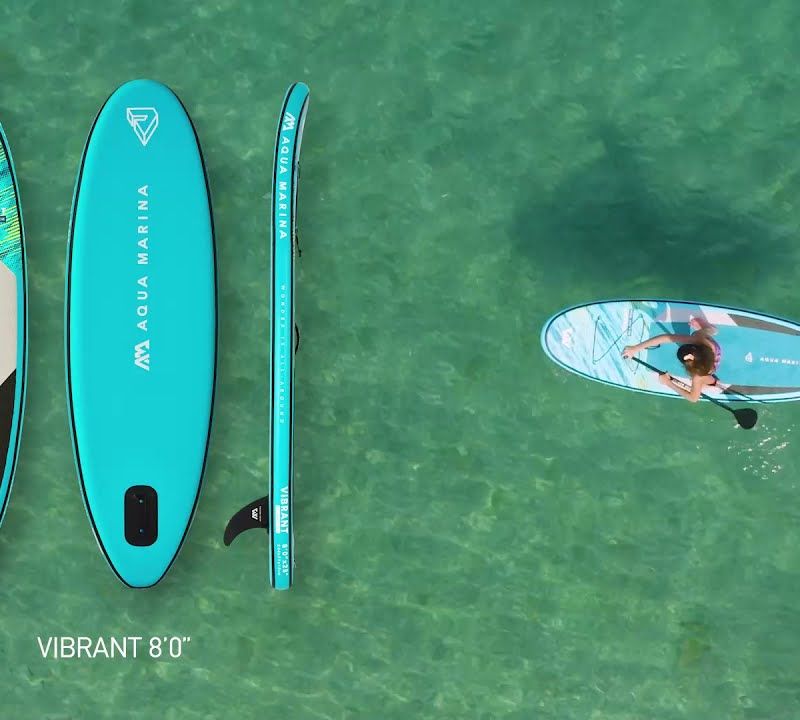 Aqua Marina Vibrant SUP board 2.44m blue BT-22VIP 18