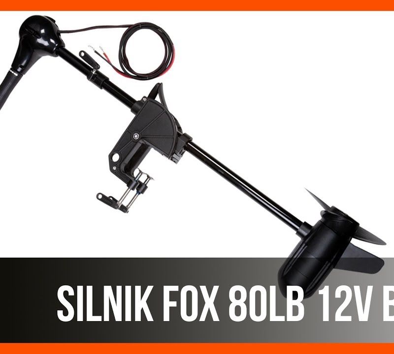 Fox International fishing motor 80 lb 12 v BL Engine black CEN010 7