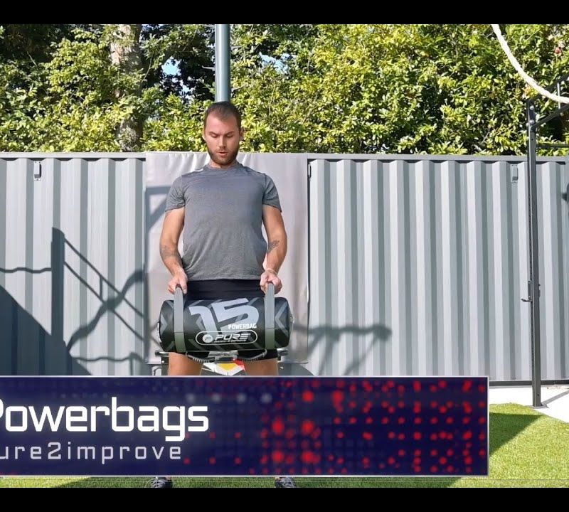 Pure2Improve 25kg power bag purple P2I202260 6