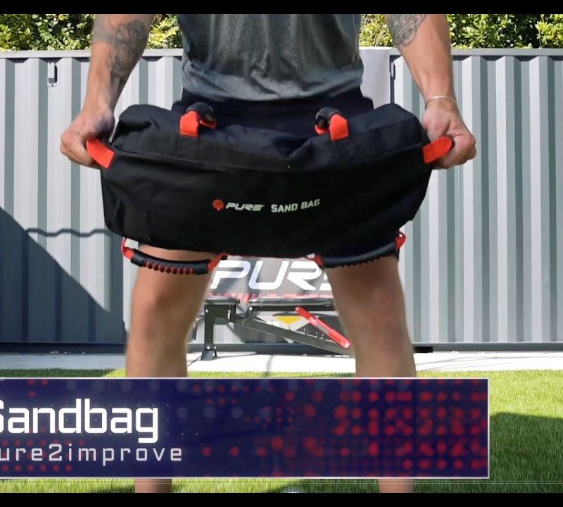 Pure2Improve Sandbag training bag black 2165 7